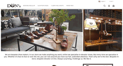 Desktop Screenshot of donsfootwear.com